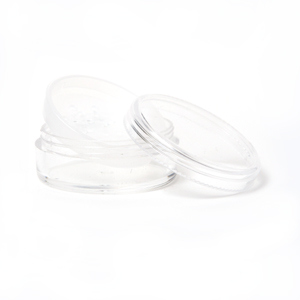 20 – Gram Clear Jars with Sifter & Seal Clear Window Top