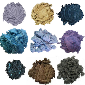 Sample Set of Blue and Green Versatile Powders